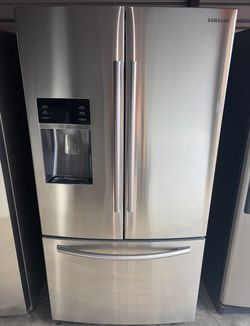 Samsung Stainless Steel Refrigerator And Freezer