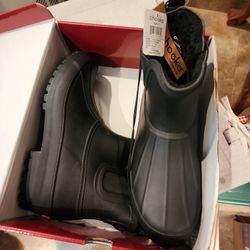 Black Rain Boots