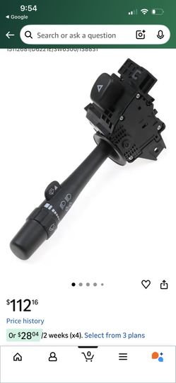 Chevy Silverado 2003 Turn Signal Switch 