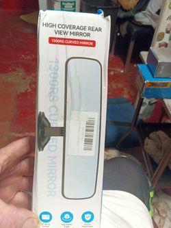 1300RS Curved High Coverage Rear View Mirror