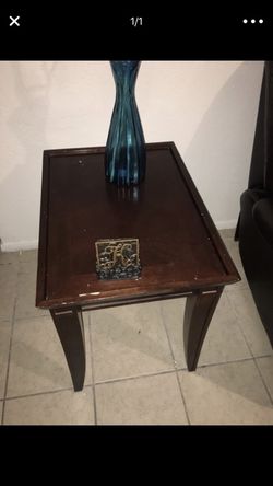 Two end tables