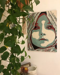 Young Girl Painting