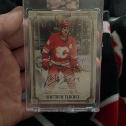 Matthew Tkachuk On Card Auto