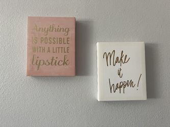 Canvas Frame -girlie