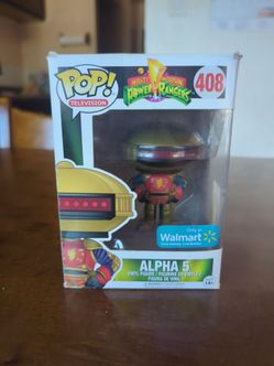 Alpha 5 Funko pop from 2017 (broken a little)