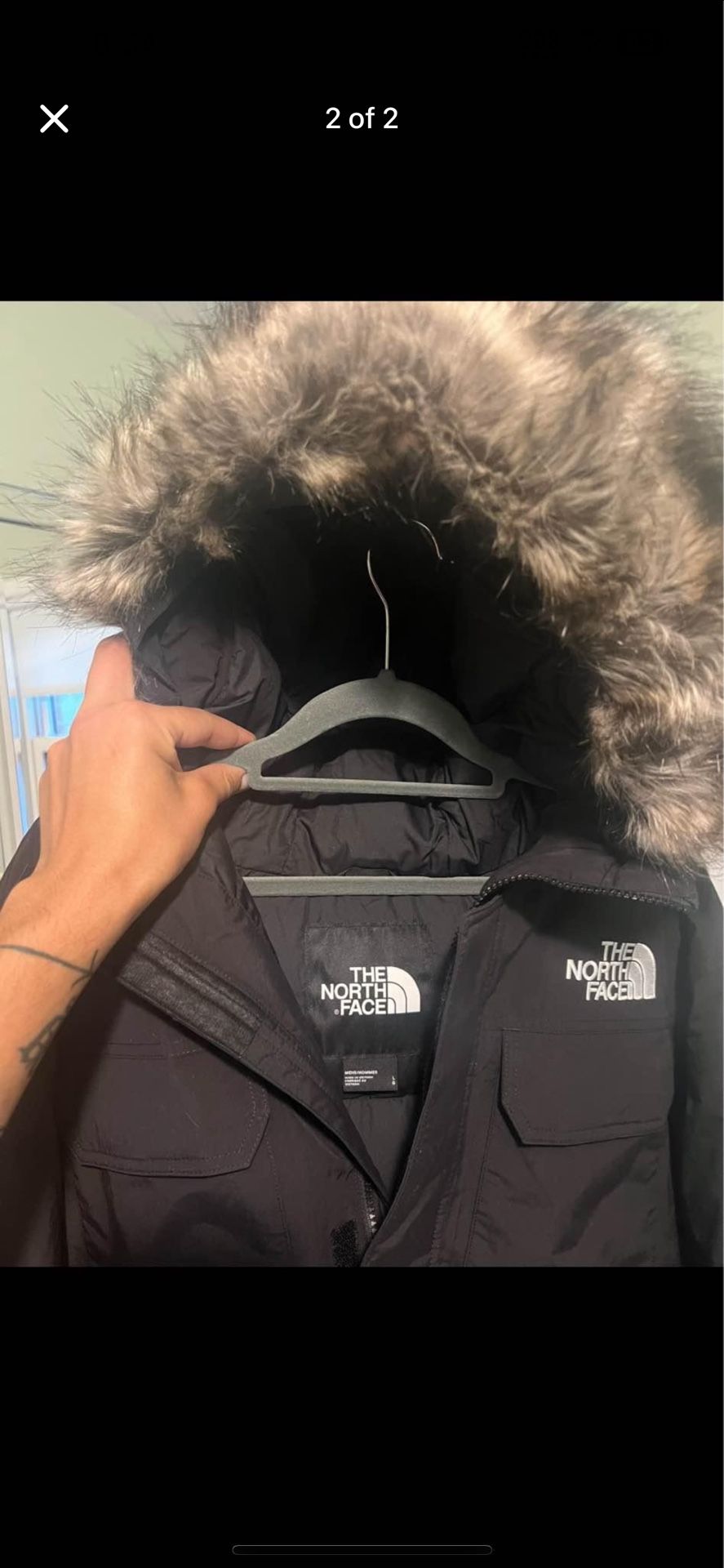 The North Face Mccurdo Bomber Jacket Size L