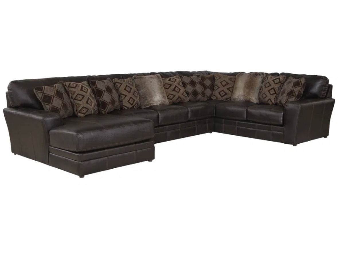 Italian Leather Sectional