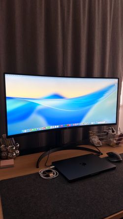 LG curved 34” monitor