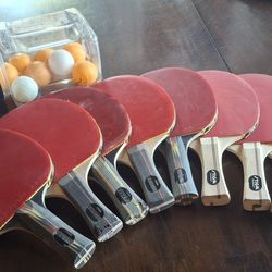 Stiga Ping Pong Table, 8 Paddles &Net
