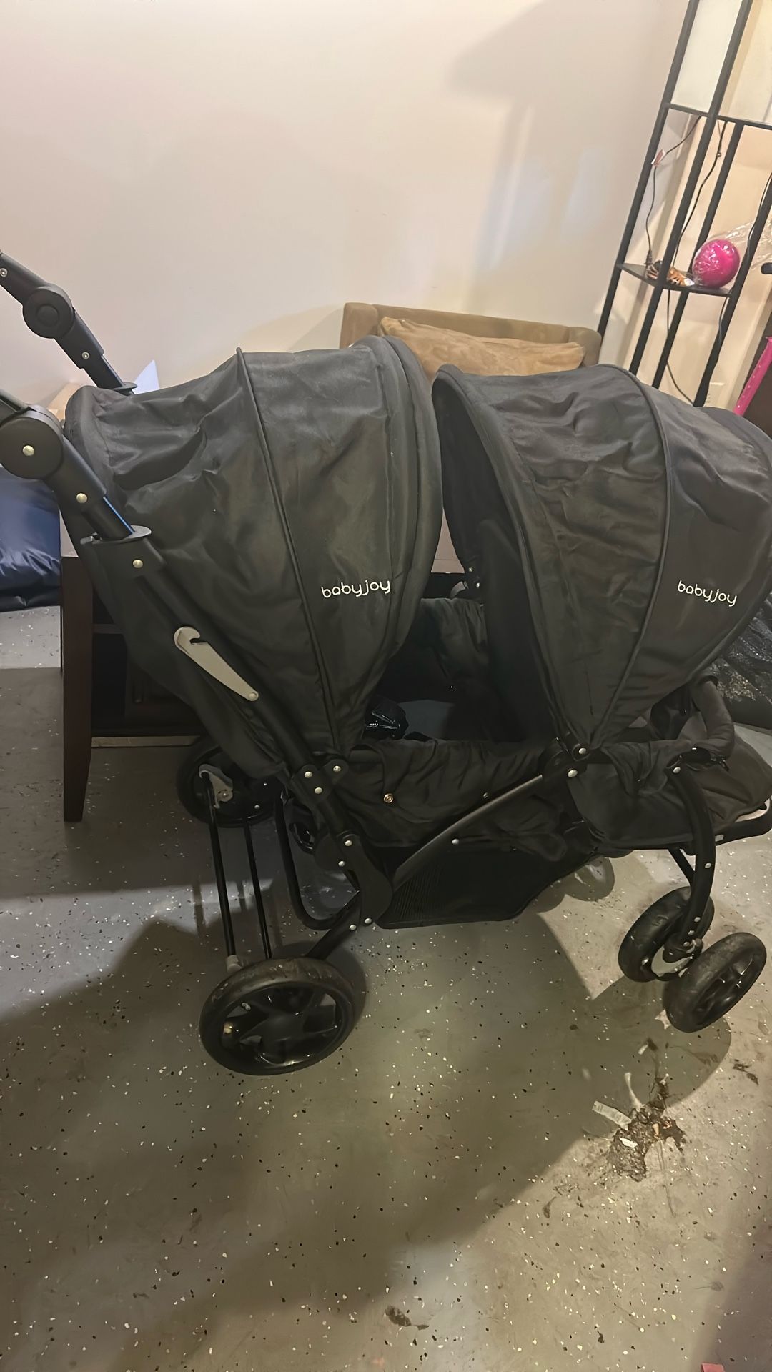 Twins baby stroller