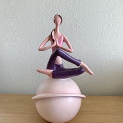 Yoga Girl Sculpture , Home Decor , Best Gift Choice
