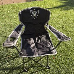 Las Vegas Raiders Kids Fold Up Chair x2