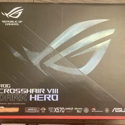 ASUS X570 ROG Crosshair VIII Dark Hero AM4 AMD ATX Motherboard