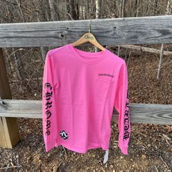 Pink Chrome Hearts LongSleeve (medium)