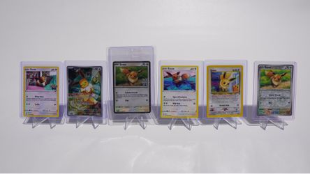 Pokémon TCG Eevee Collection - Bundle of 6 Special & Vintage Cards - NM/LP
