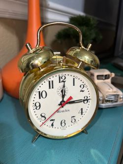 Vintage Westclox twin bell alarm clock