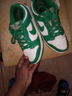 Nike green low  ones