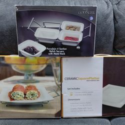 NEW! Serveware Porcelain & Ceramic 
