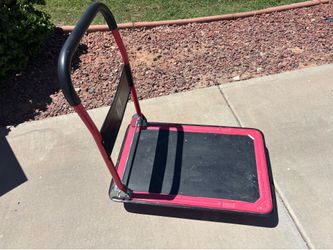 Push Cart Dolly by Wellmax, Moving Platform Hand Truck