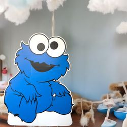Baby Cookie Monster Baby Shower Prop