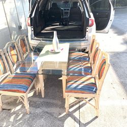 Dining Room Furniture Set $189 🎁🍀🎈🍁 Chair, Table, Glass Table, Dining Furniture, Kitchen Dining Furniture, Dining, Wood Furniture, House Furniture