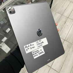 Space Gray Apple iPad Pro Gen 5. Cheap $50 Down With Approval 