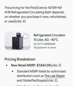 PolyScience Refrigerated Circulator
