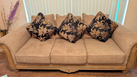Sofa and loveseat