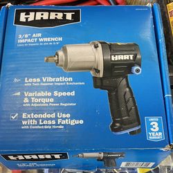 Hart 3/8-inch Air Impact Wrench