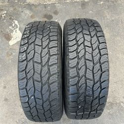 2. Tires. 255. 70. 18.  Cooper 
