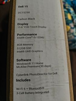 Dell laptop touchscreen