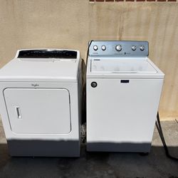 Maytag Washer and cabrio dryer