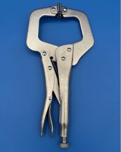 3Pack of 11" Locking C-Clamp Pliers With Swivel Pads Welding Vise Clamps Holding