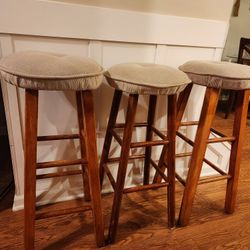 Wooden Stools (3)