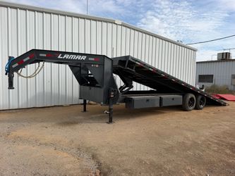 2027 Lamar Gooseneck Deckover Tilt Trailer