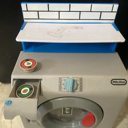 Plastic Washing Machine Toy Maks Noises 