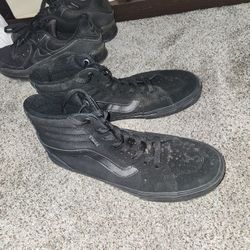 Black High Top Vans