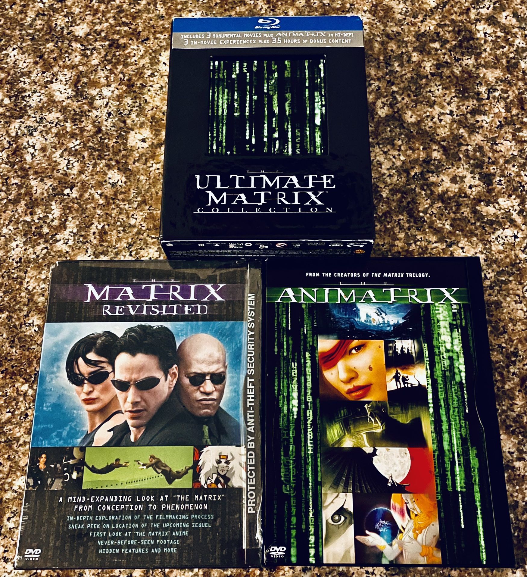 The Ultimate Matrix Collection (Blu-ray) Animatrix DVD & BR, Revisited