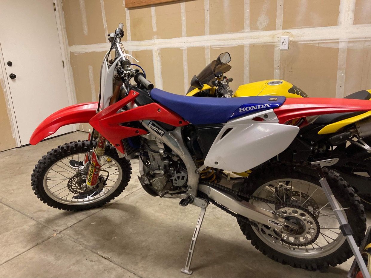 Honda 450cc dirt bike 06