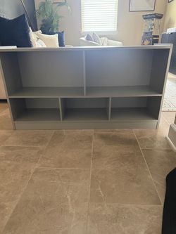 Gray 6-Cube Storage Organizer / Bookshelf