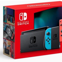 Nintendo Switch™ with Neon Blue and Neon Red Joy‑Con