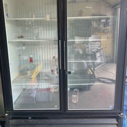 True Freezer Glass Double Door GDM-49F