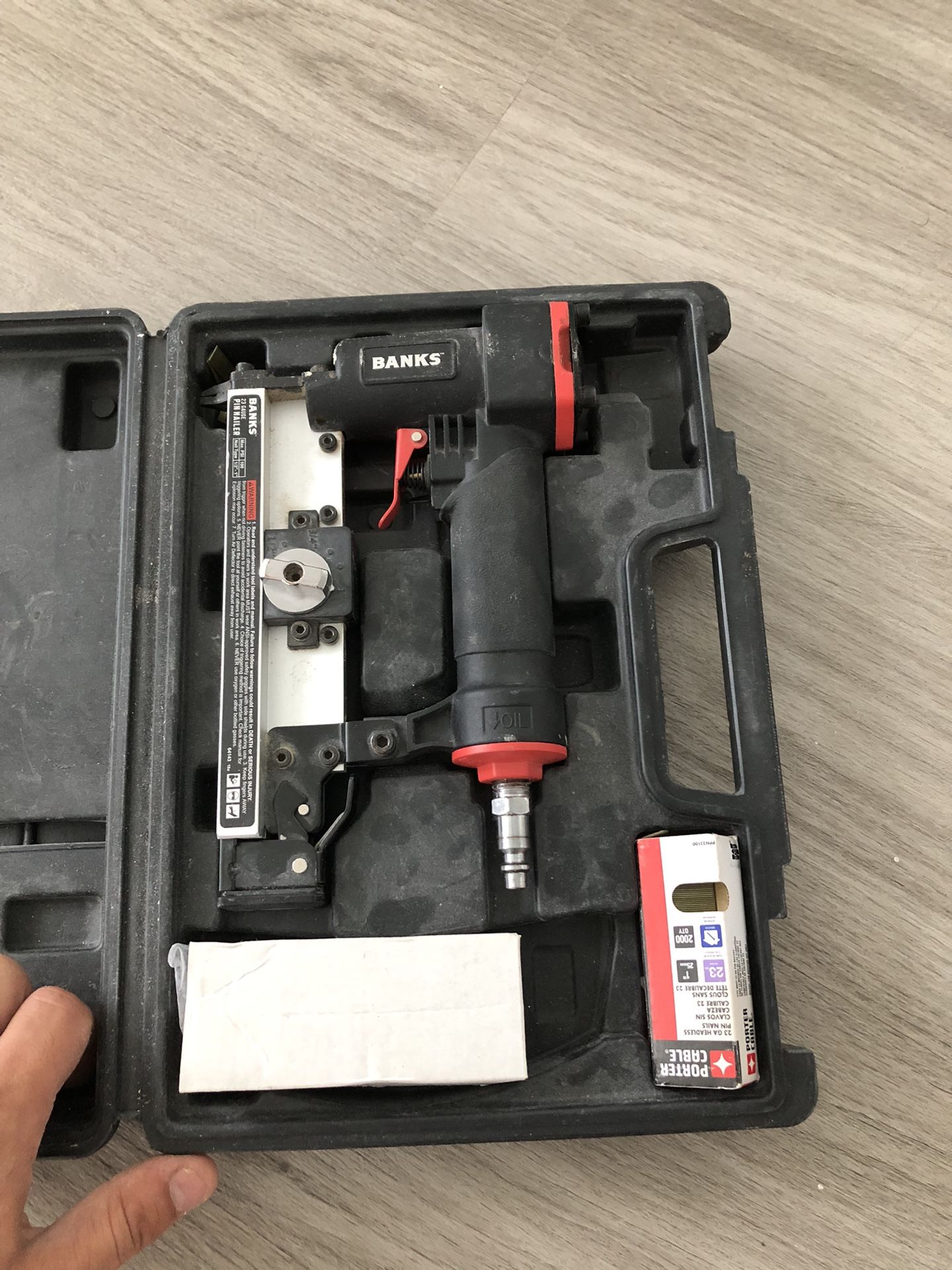 23 Gauge Pin Nailer