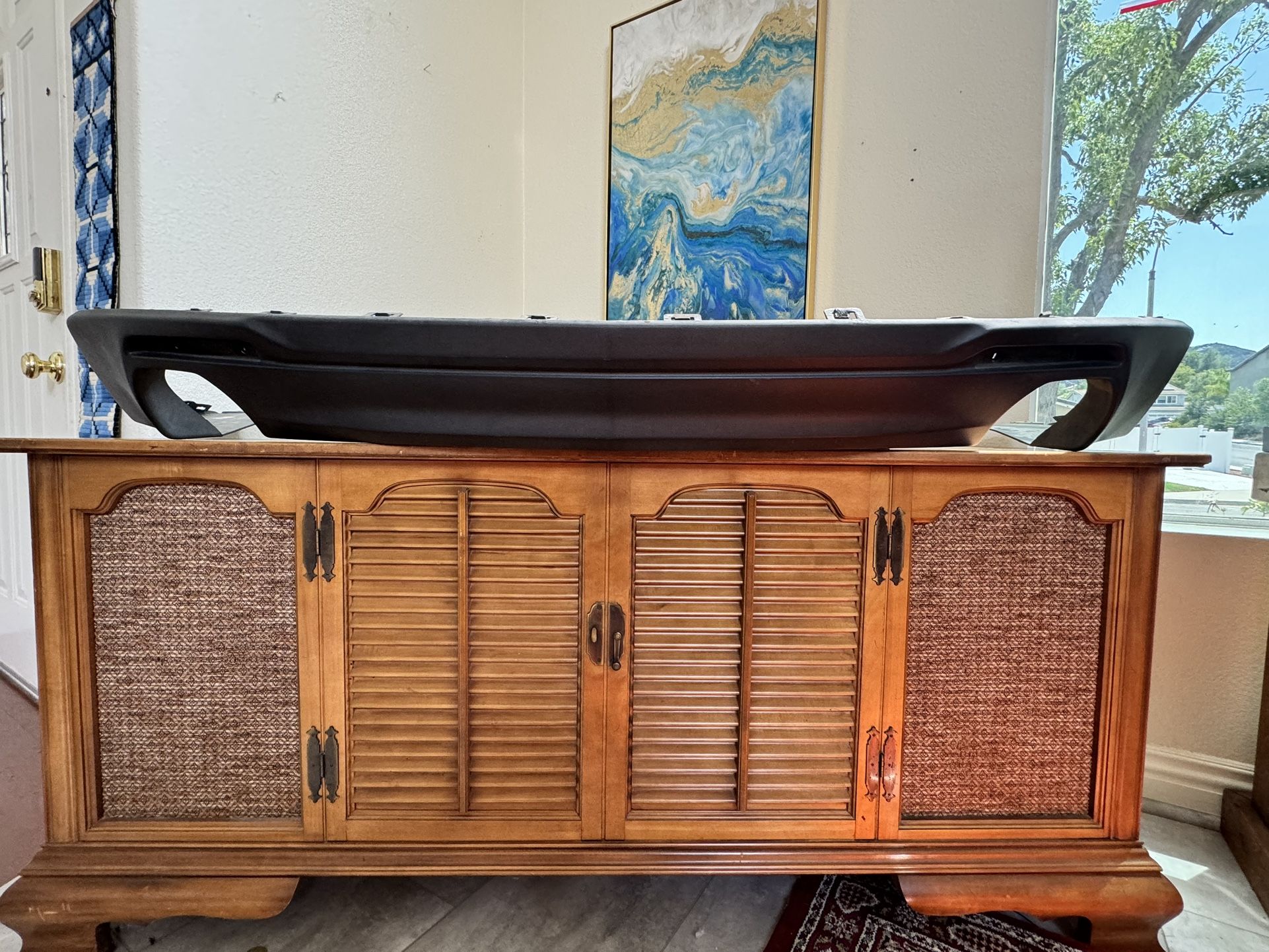 Camaro rear diffuser