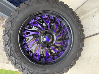 20 Inch BiaForca Forgiato Rims w/ 33 inch BFGoodrich All Terrain (AT) Tires
