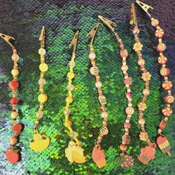 Handcrafted Beaded Roach Clips