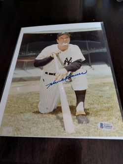 Baseball photo autographs. $20-$75 each