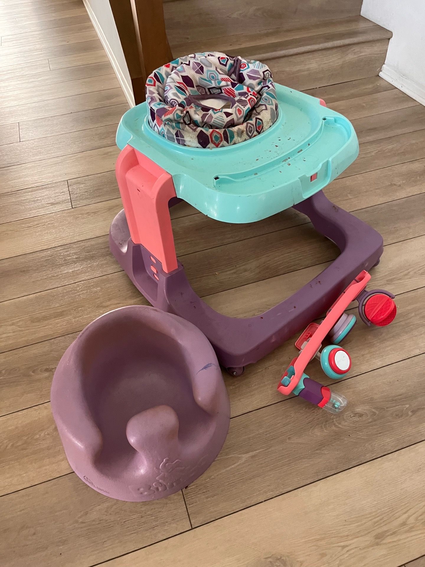 Walker and baby chair