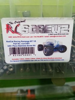 Screw set for rc