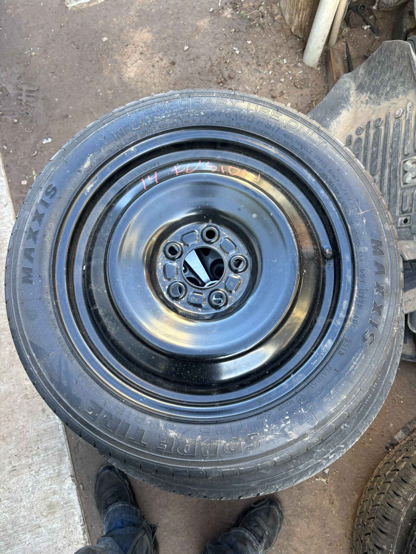 2014 Ford Fusion Spare Tire